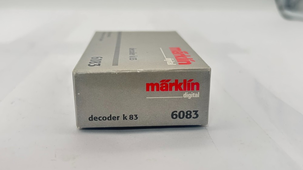 Märklin 6083 decoder k83 in original packaging with description k 83