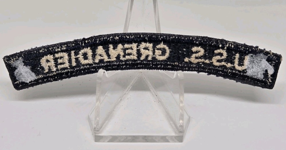 VINTAGE U.S.S. GRENADIER ARC PATCH