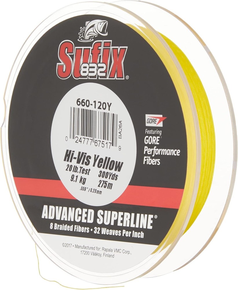 Sufix 832 Braid Fishing Lure