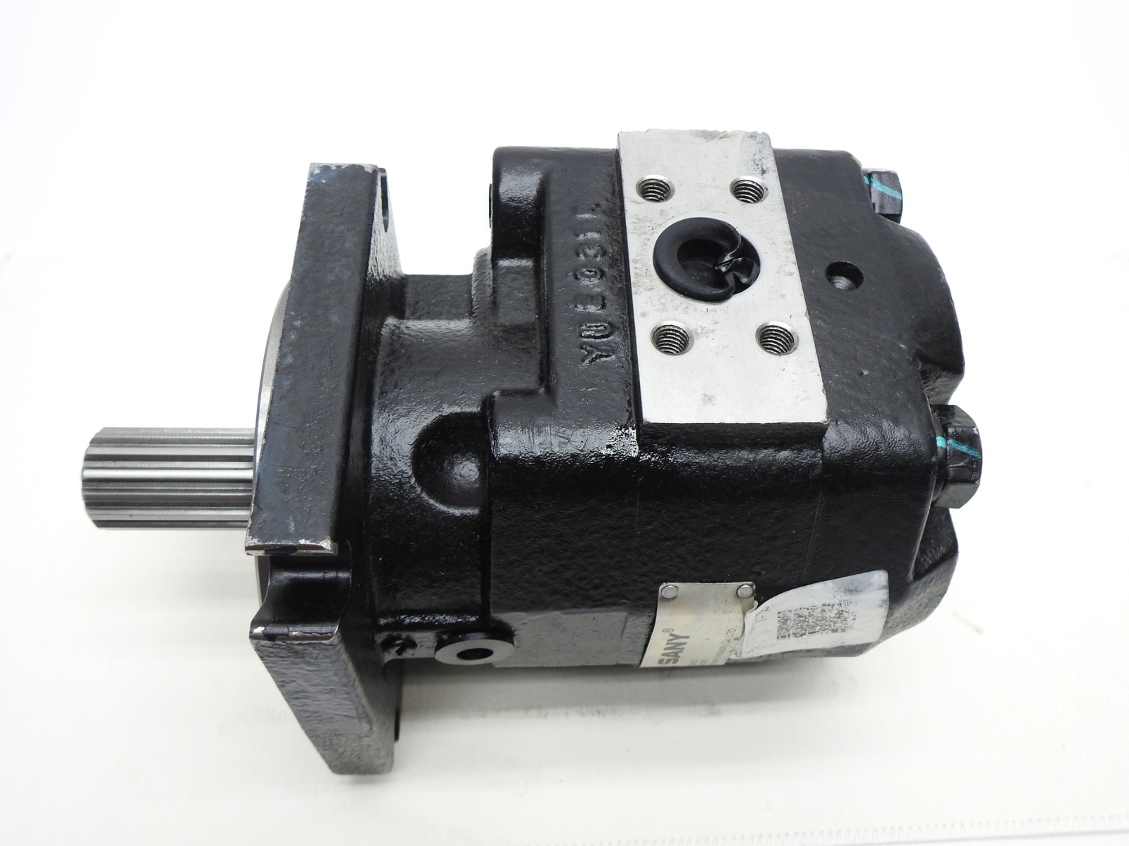 SANY Hydraulic Gear Motor 60245302 (14 Teeth, 4 Bolt) for Grader - Genuine OEM!