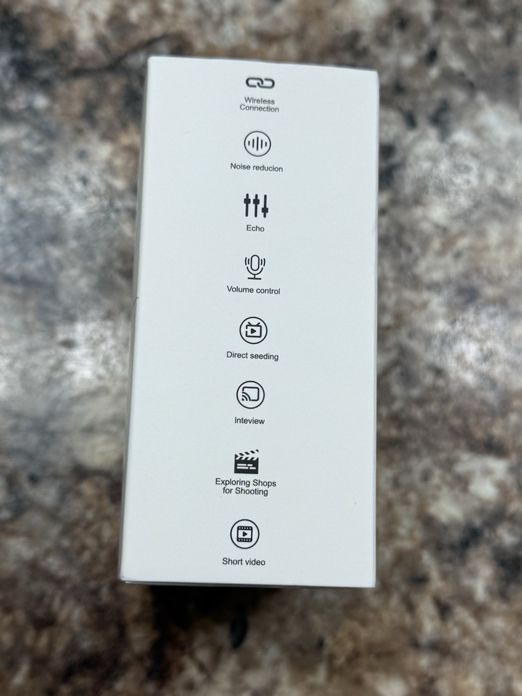 3 in 1 Microphone for iPhone/Android/Camera, Wireless Lavalier Microphone