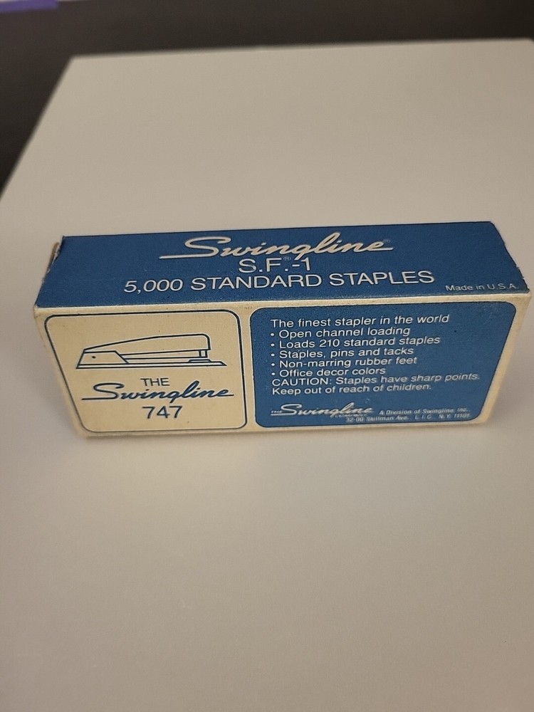 Swingline SF 1 Staples Open Box