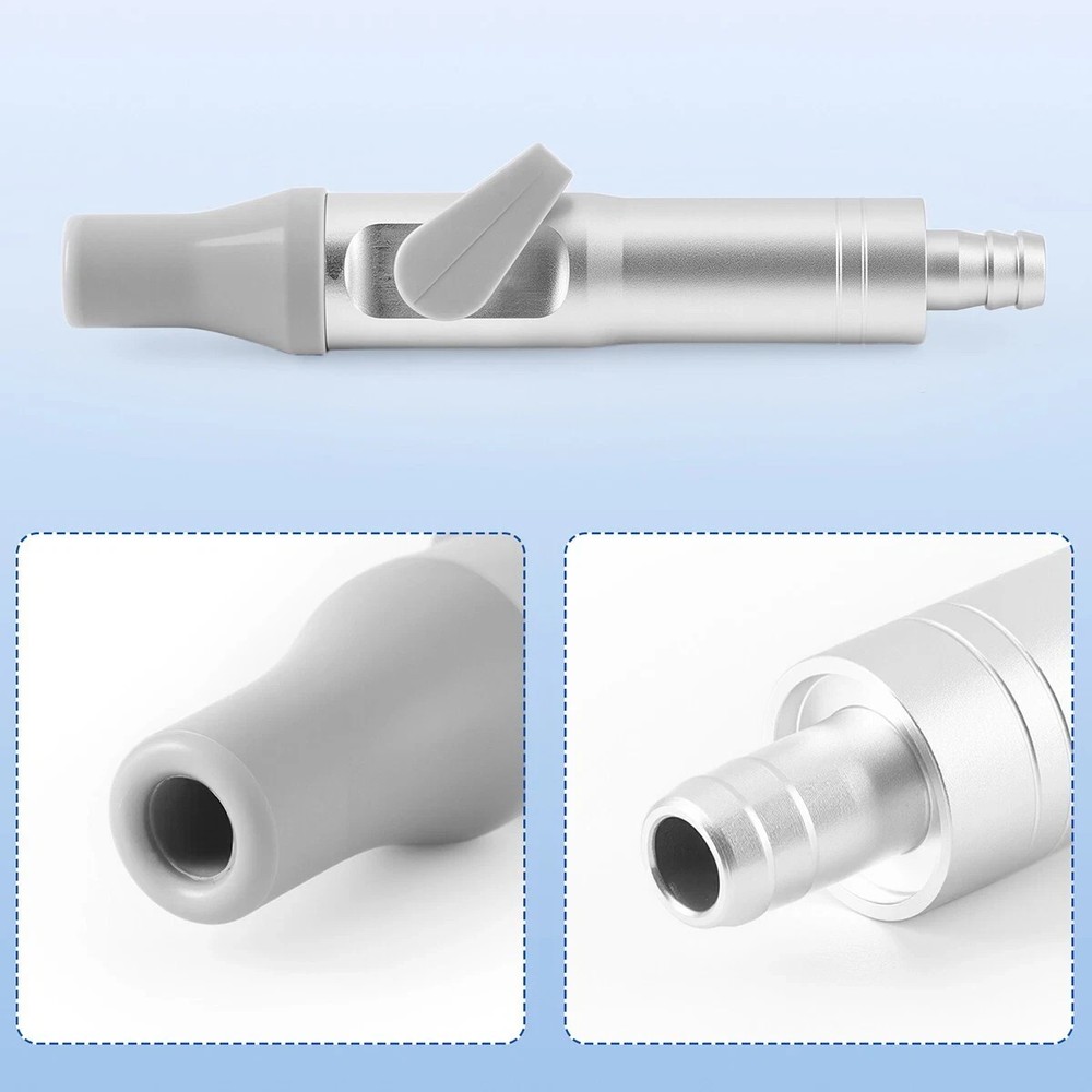 Dental Universal Saliva Ejector Valve SE Weak Suction Handle Adaptor with Switch