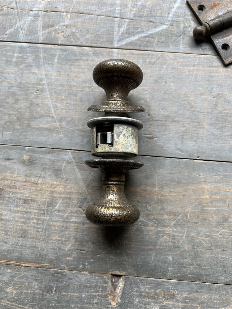Vintage Door Hardware And Knobs Bronze Brass Iron Mixture