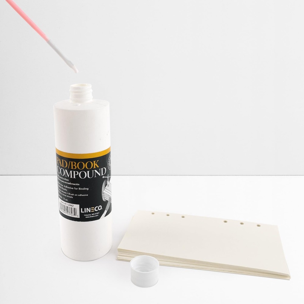 Glaze Padding Compound Adhesive for Note Pads Forms Books 12oz White