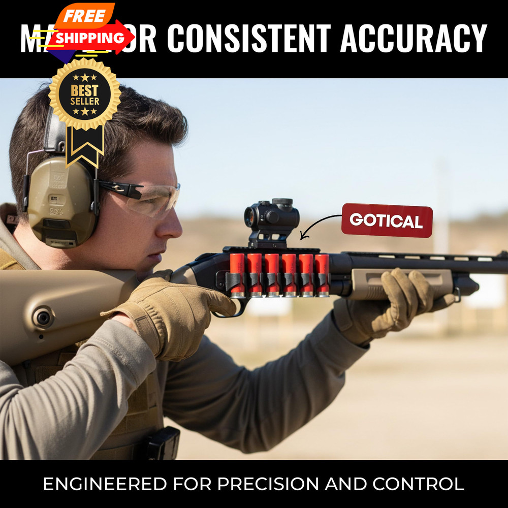 Gotical Receiver Mounted Shell Carrier Side