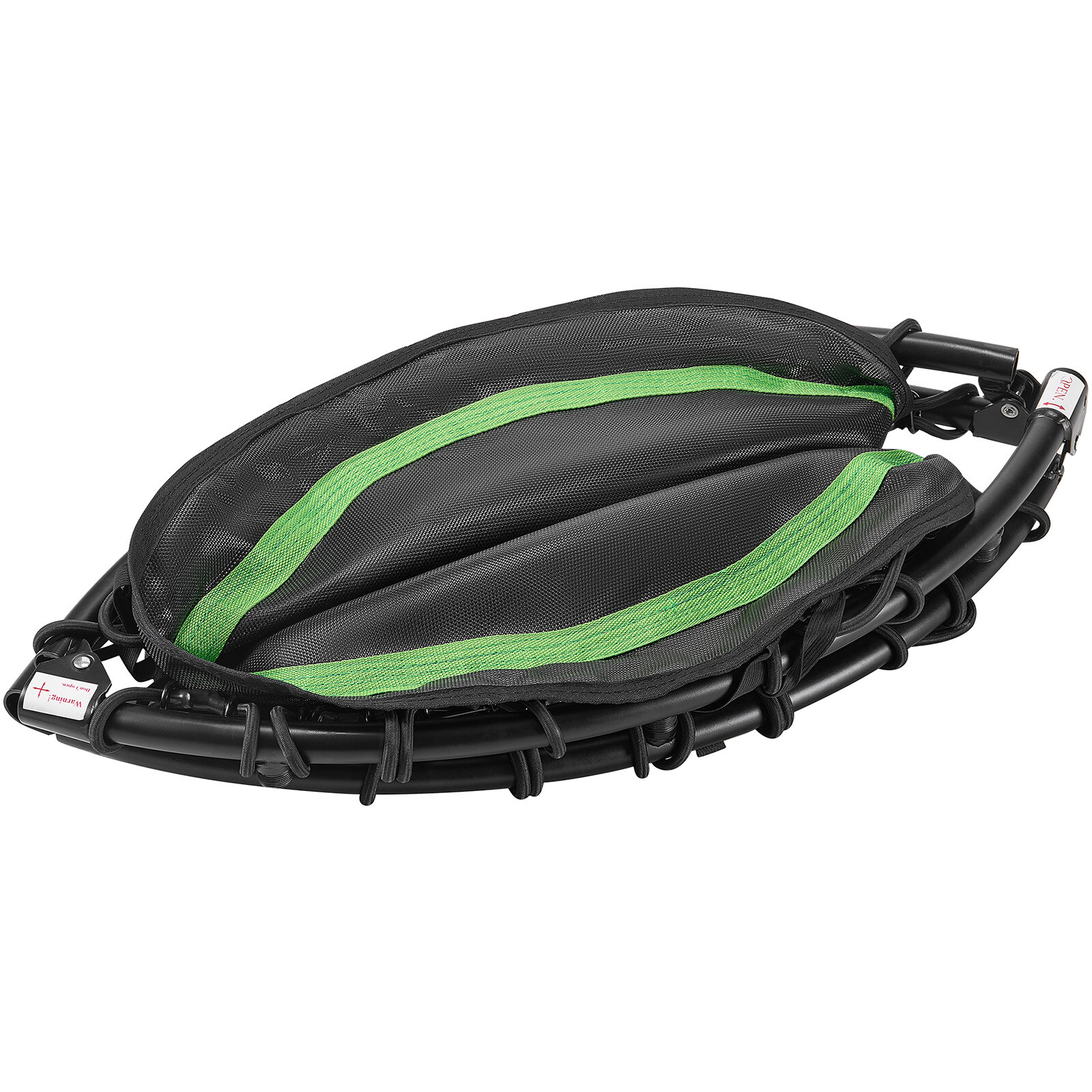 40" Foldable Mini Fitness Trampoline Adults Indoor Exercise Rebounder