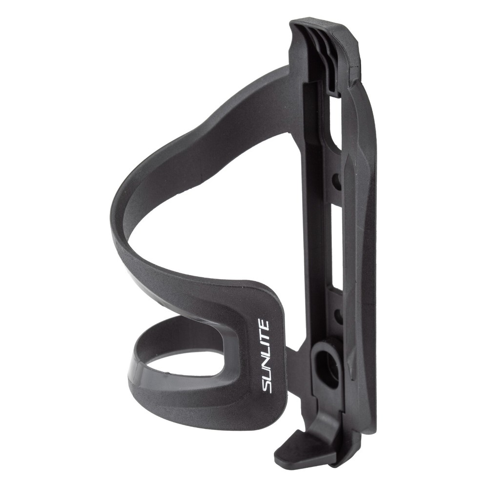 BOTTLE CAGE Sunlite FLIPPER UNIVERSAL SIDE LOAD Black