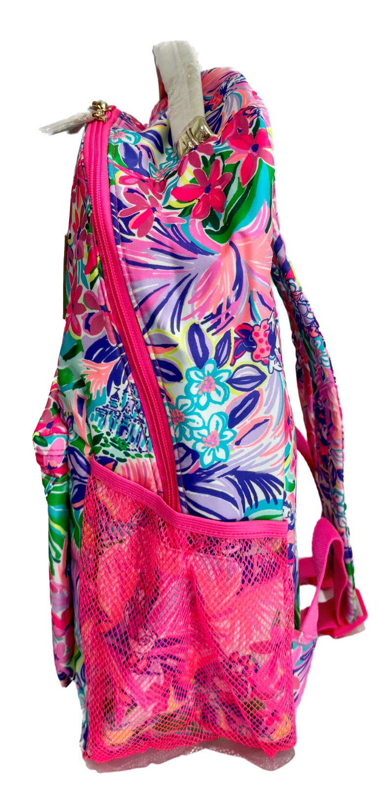 New Disney Parks x Lilly Pulitzer Pink Minnie Dreamin Backpack