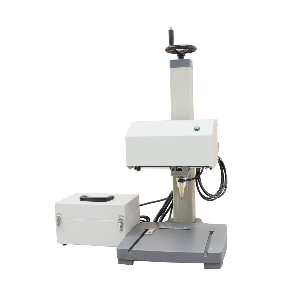 Metal Marking Machine 7in Pneumatic Dot Peen Marking Machine + Rotary Attachment