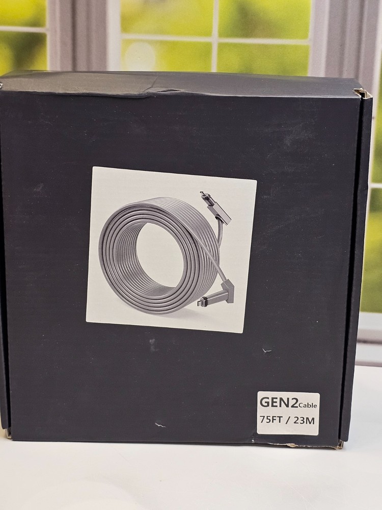 Starlink Gen-2 (V2) Replacement Ethernet Cable – 75 ft – NEW