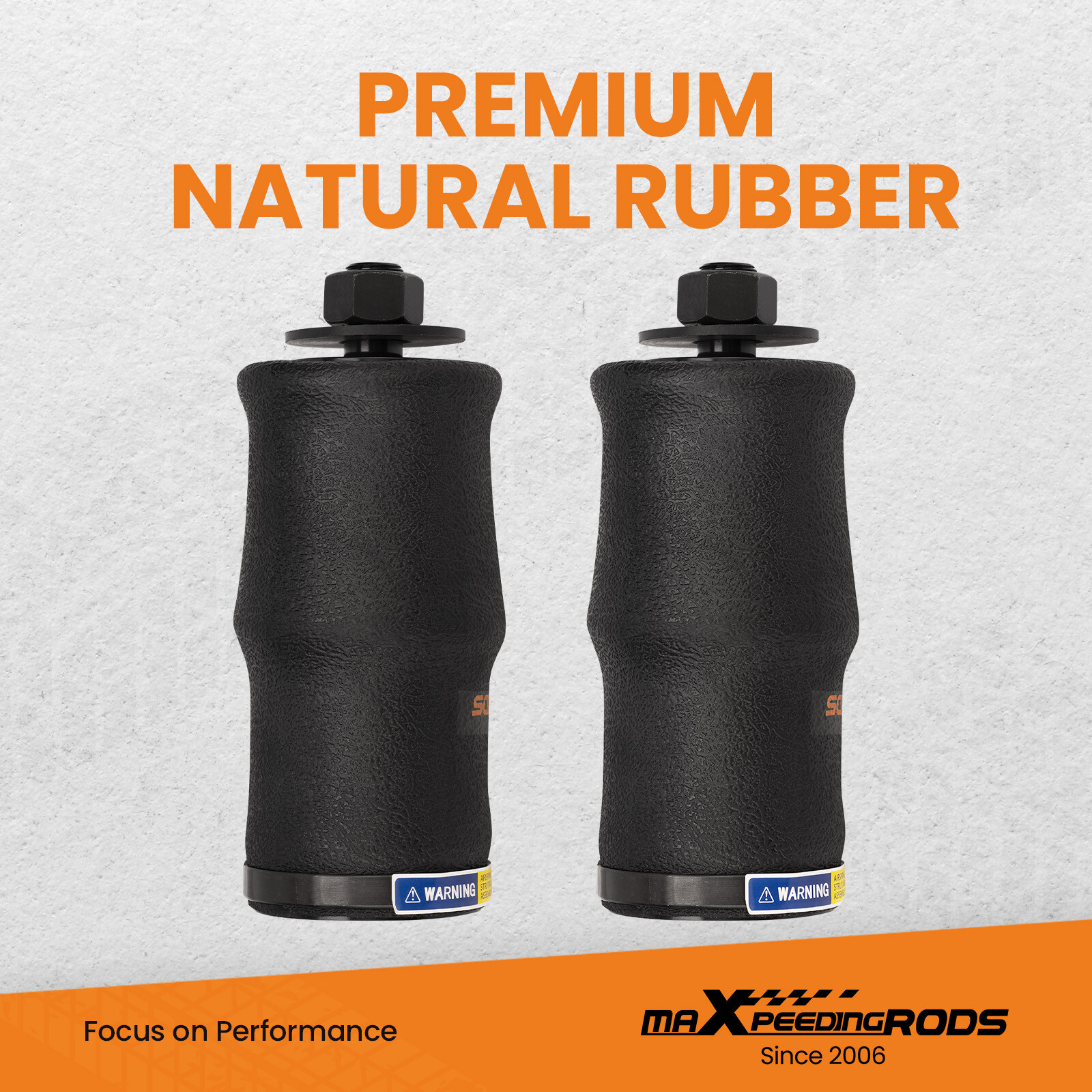 2x Cab Air Suspension Spring Bags for Peterbilt 379 W02-358-7036 29-03200