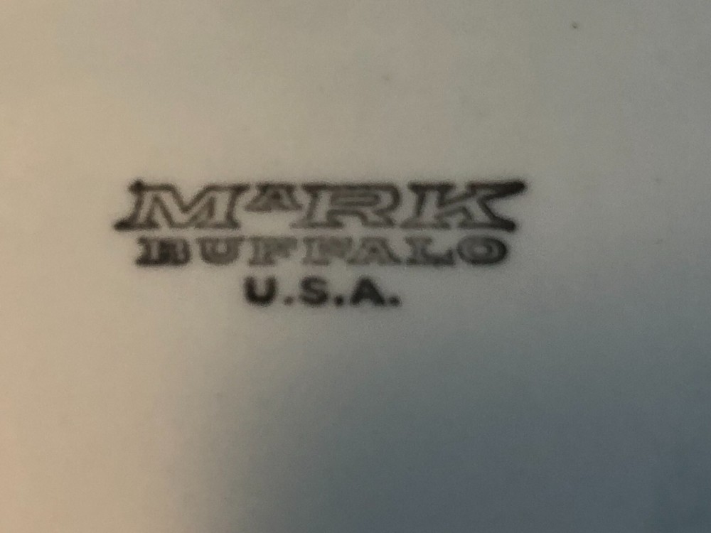 Vintage Mark Buffalo Restaurant Ware Rectangular 11 1/2" x 7" Platter