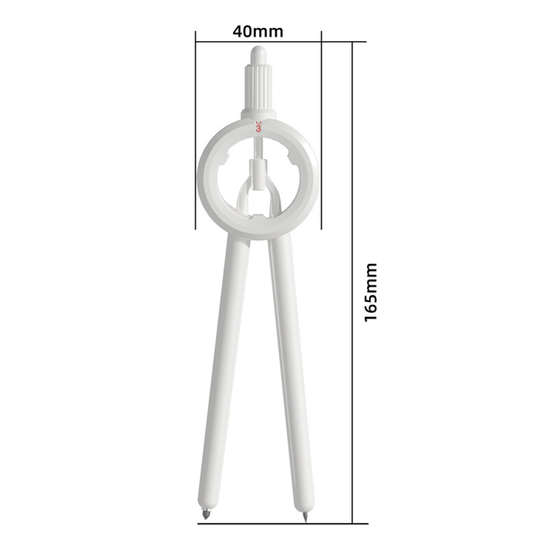 Digital Display Drawing Compass Student Measuring Tool Multifunctional Creative