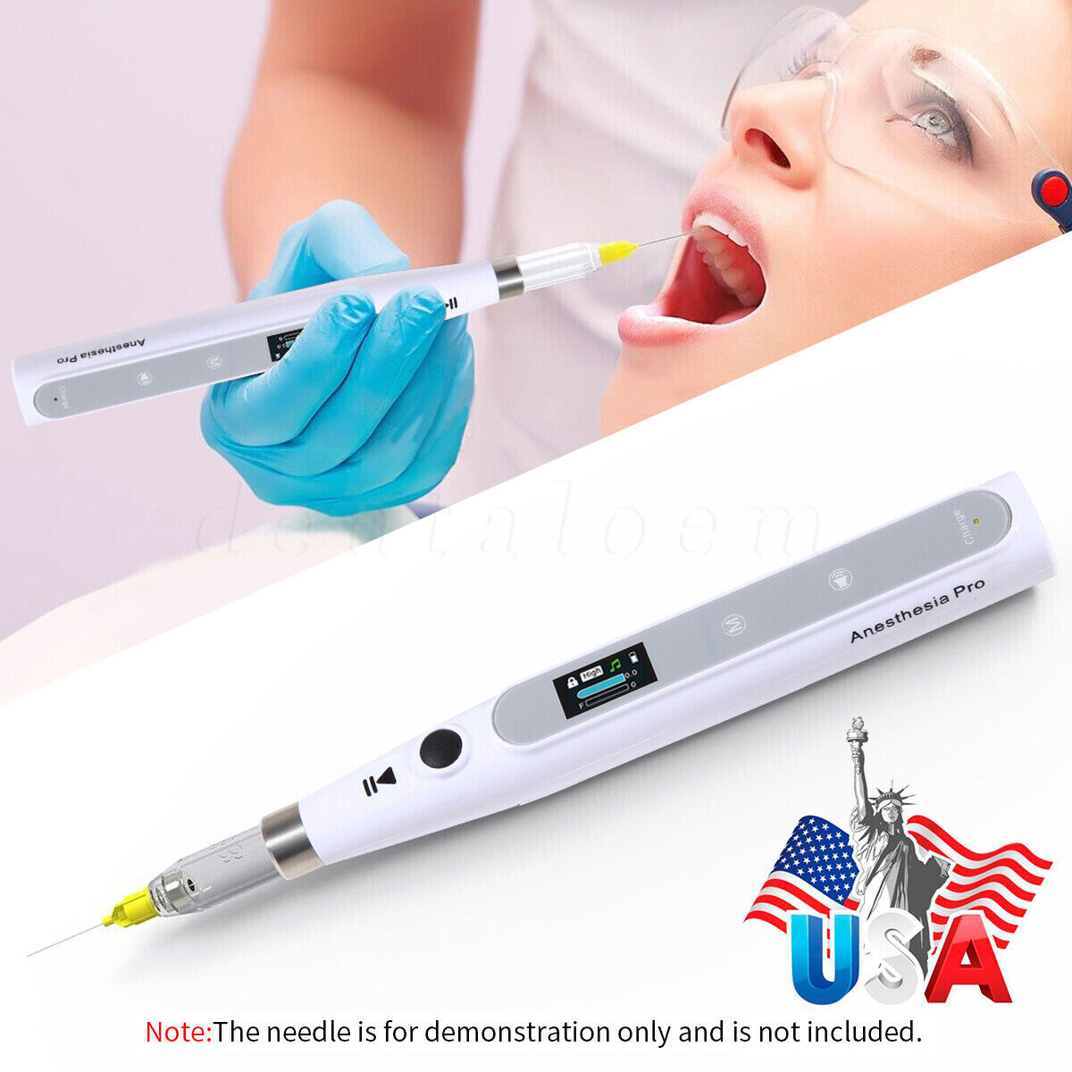 Woodpecker Style Dental Painless Oral Local Anesthesia Device Injection Pen