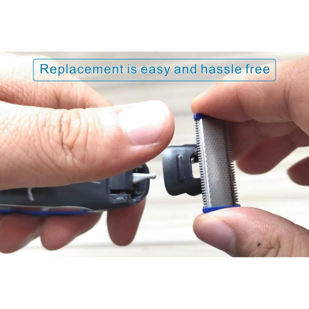 2pcs Shaver Replacement Heads For Razor Electric Trimmer