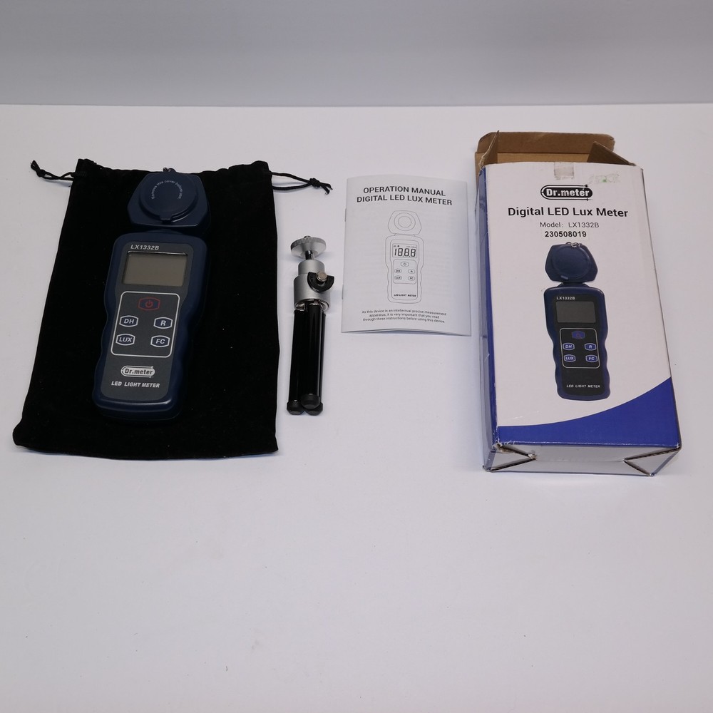 Dr. Meter Digital LED Lux Meter - LX1332B