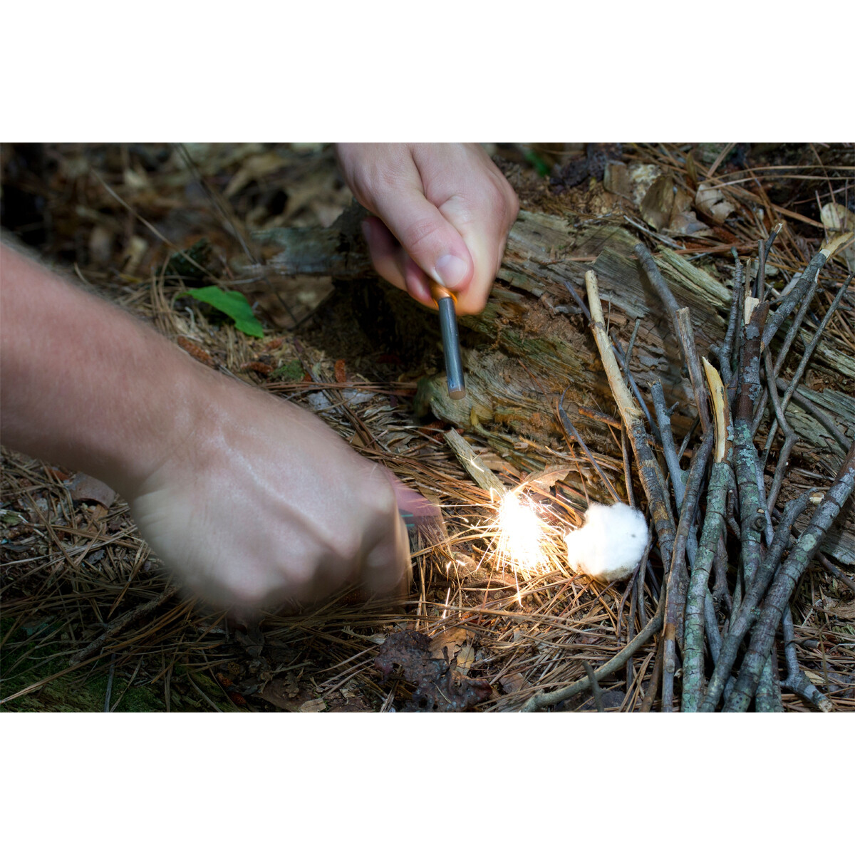Exotac fireROD Ferrocerium Firestarter with Tinder Capsule