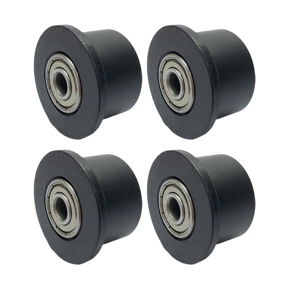 Rowing Machine Accessories 4PCS Bearing Pulleys for Improved Functionality