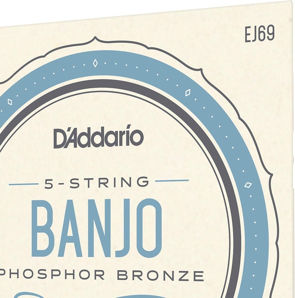 Authentic Sound EJ69 Banjo Strings - Light Gauge 9-20, Phosphor Bronze Set