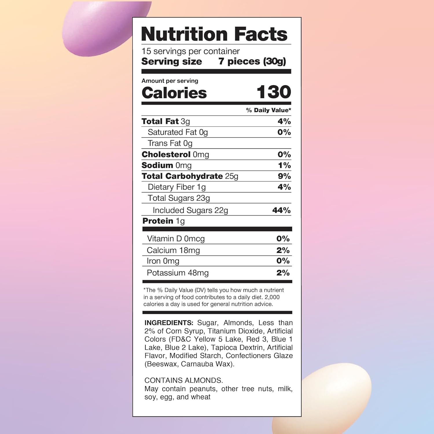 Jordan Almonds Candy - 1 Pound Pack - Candy Coated Almonds