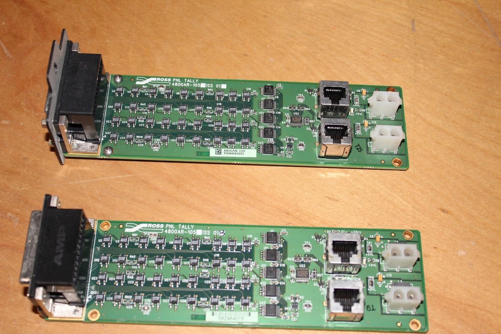 ROSS VISION SWITCH PNL TALLY PANEL MODULE CONTROLLER 4800AR-105