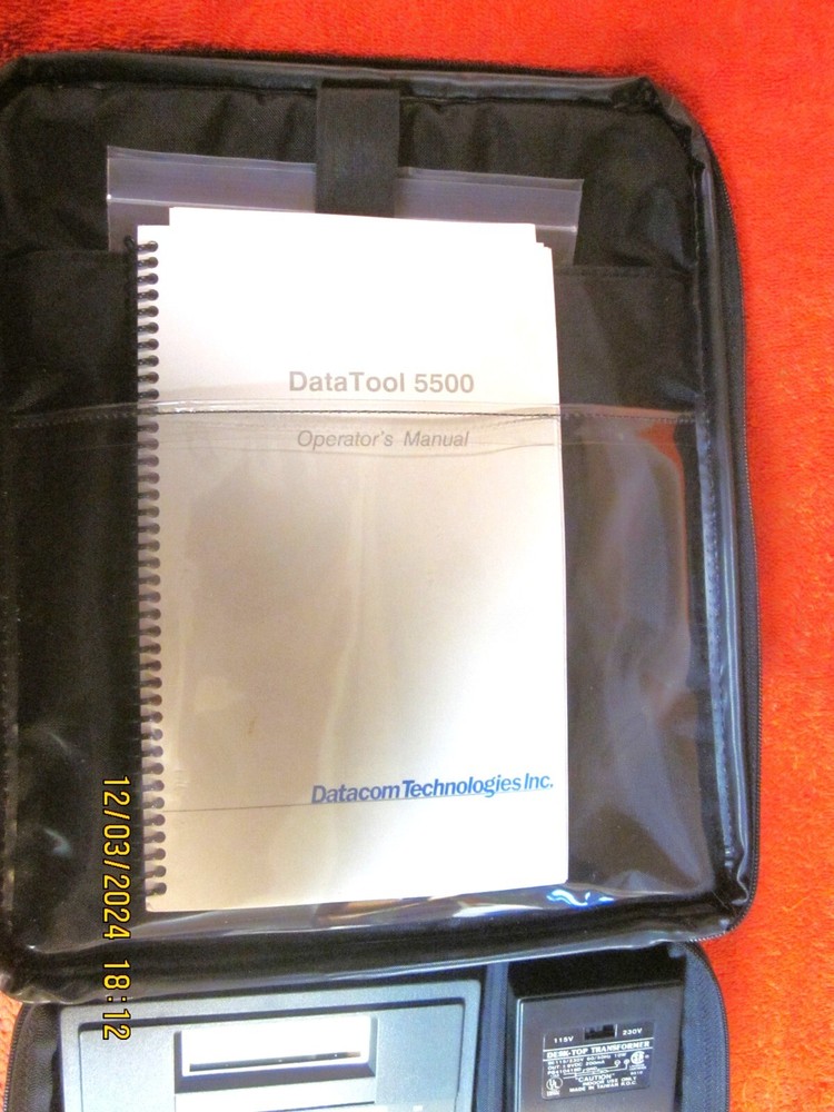 Datacom Technologies Inc. - Data Tool 5500 Telecommunications Test Kit