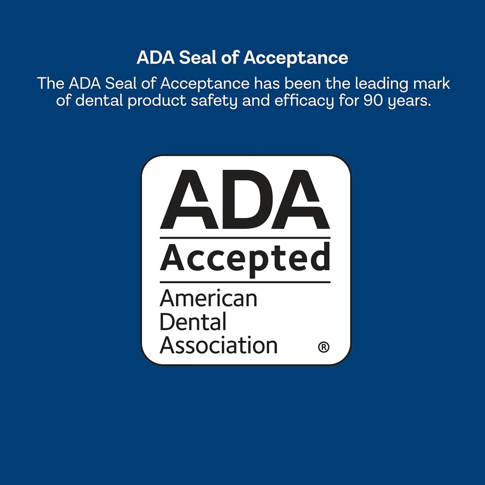 ® Mint Fluoride Toothpaste Gel, ADA Approved, Prevents Cavities, Gingivitis, ...