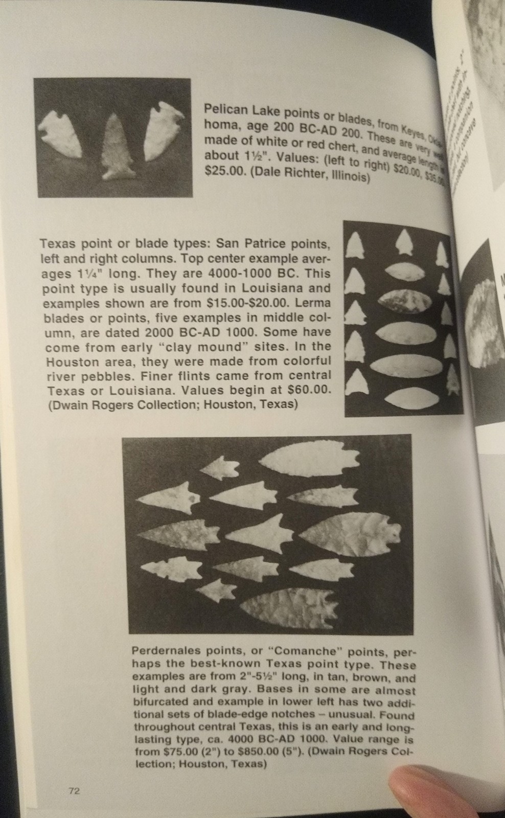 "Arrowheads & Projectile Points" Guide By Lar Hothem - Illustrated
