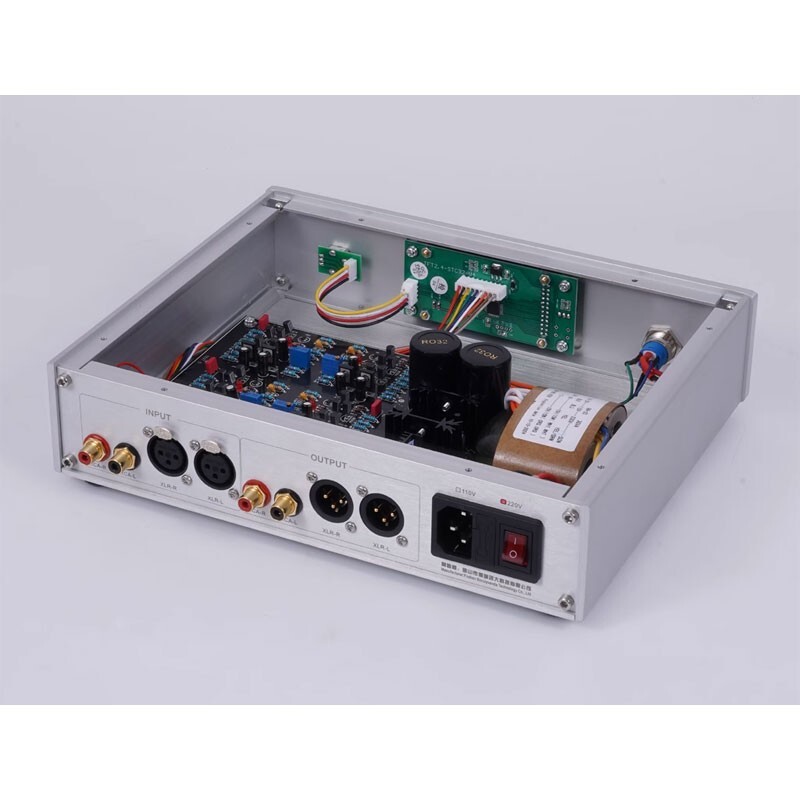 PAP-HD1-XLR Hi-End Fully Balanced Preamplifier Support Remote Control