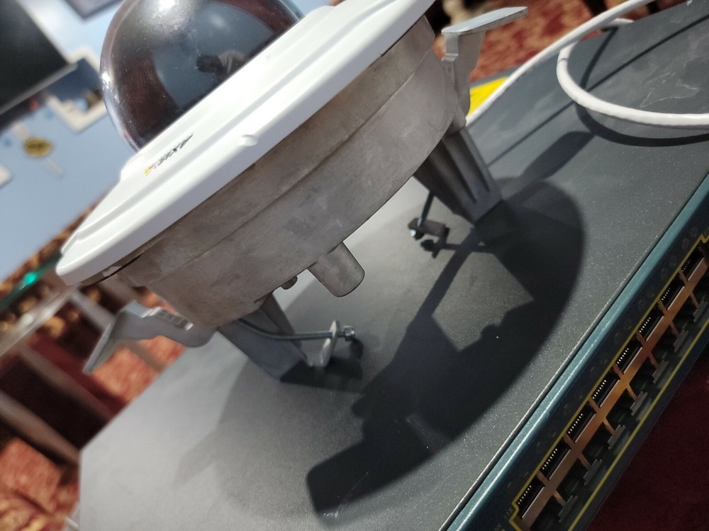 Axis P3215-VE Network Camera with ceiling mount