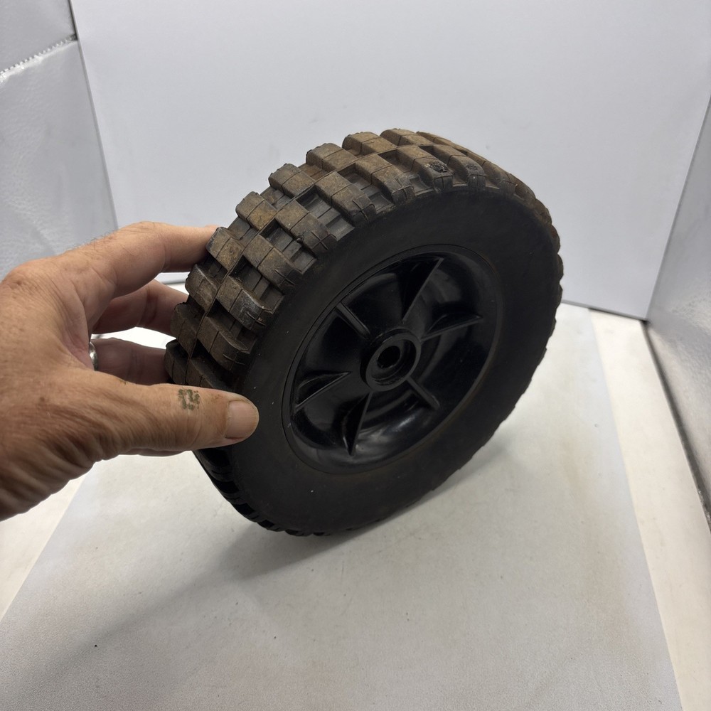 Unbranded 7-3/4” SOLID HARD RUBBER REPLACEMENT TIRE WHEEL RIM HUB DOLLY