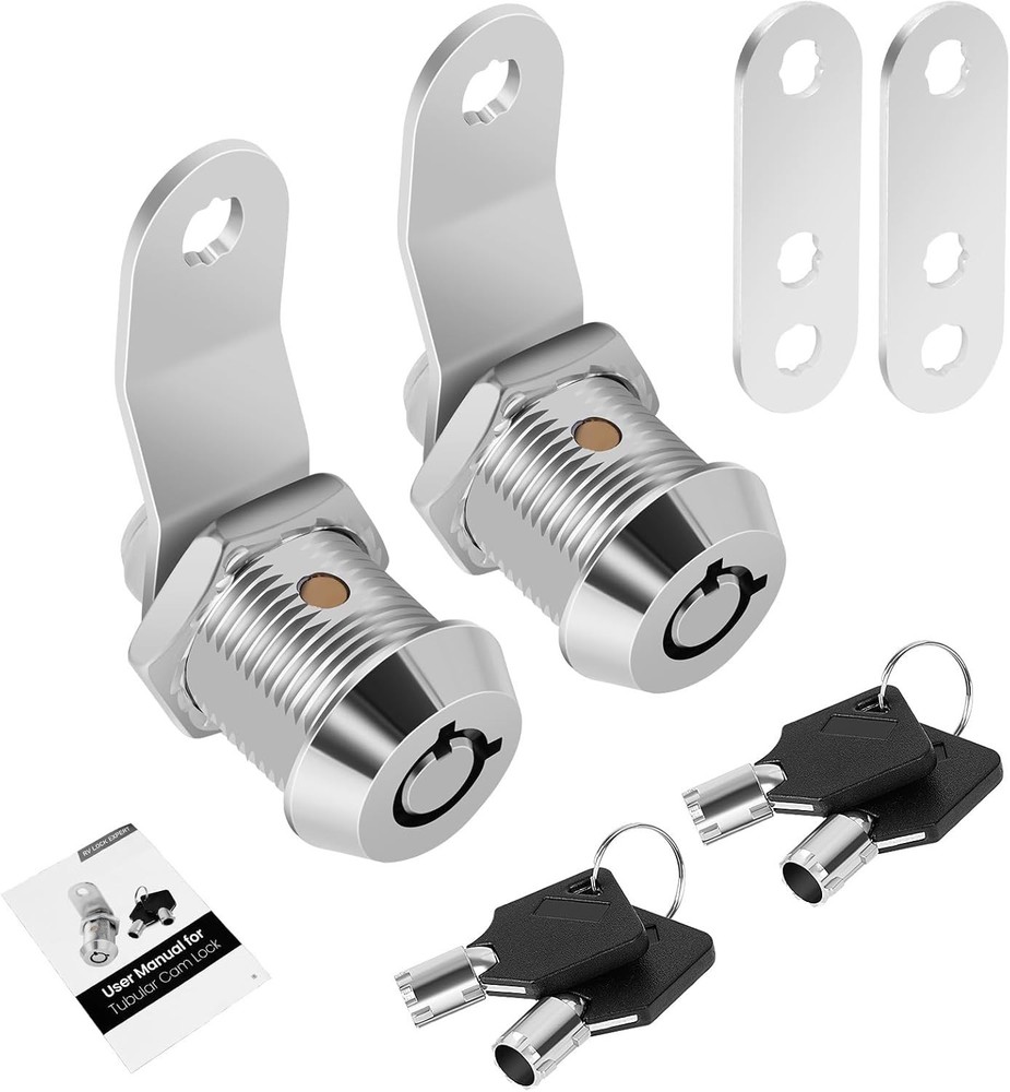 Tool Box Lock, 2 Pack Truck Tool Box Lock Replacement, Tool Box Locks with Keys