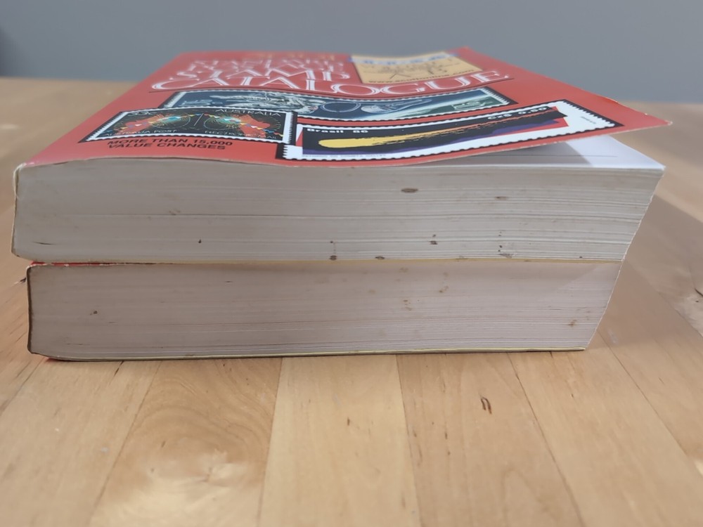 Vtg. 1990 (Volume 1)& 2001 (Volume 1,A-B) Standard Postage Stamp Catalogues