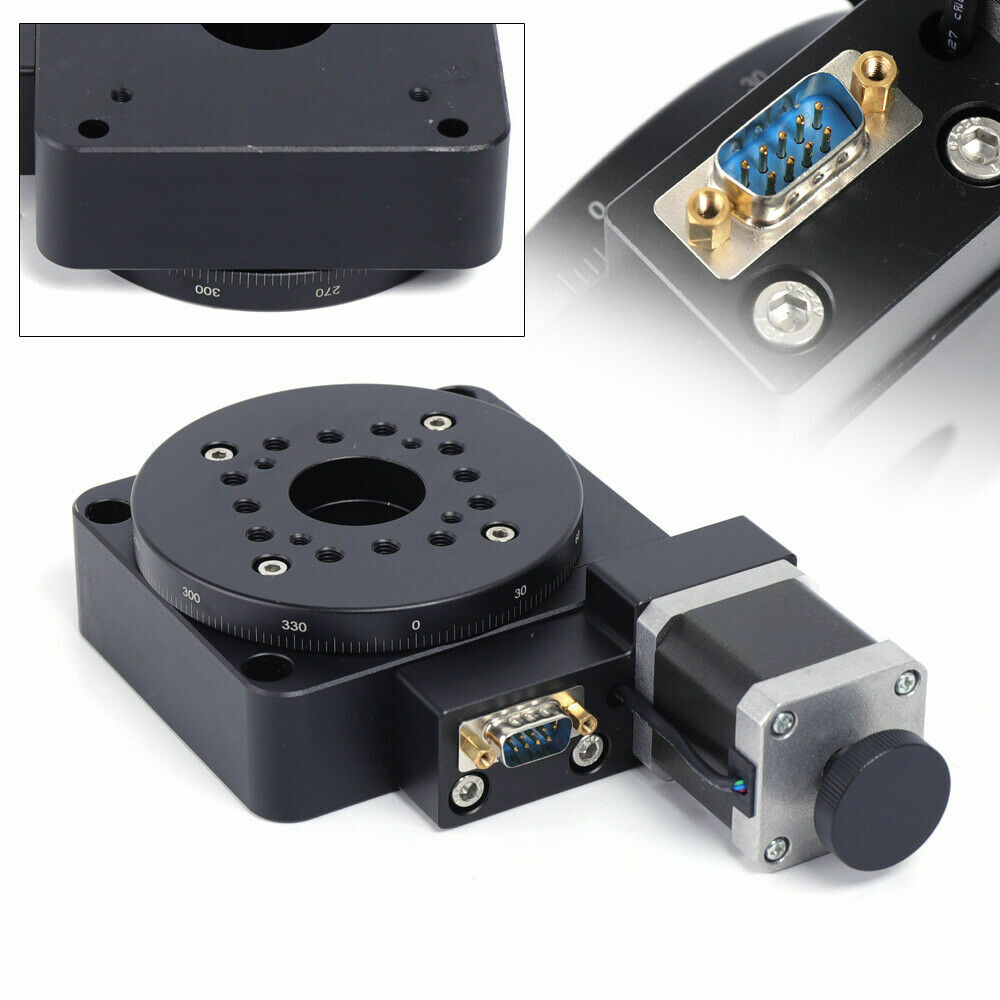 Motorized Rotation Stage Optical Rotary Table Electric Optical Rotation Platform