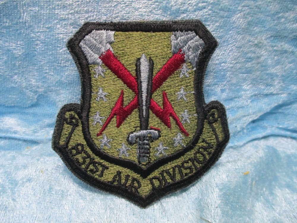 831st Air Division Military Patch