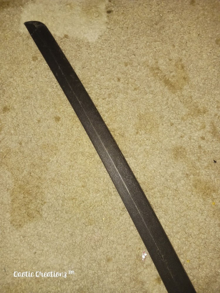 Black Martial Arts Practice Sword