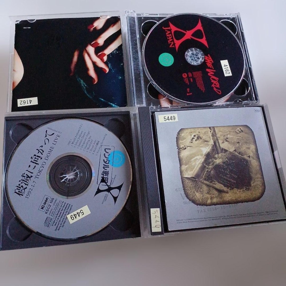 CD　X JAPAN　5 disc set