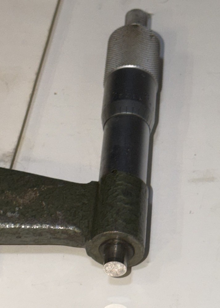 Mitutoyo 22–23” Locking Ratcheting Outside Micrometer Large Frame