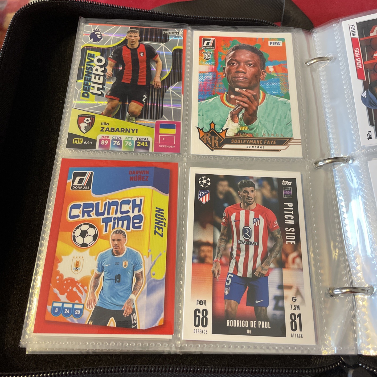 Huge Binder Full Of Soccer Cards! Panini, Topps, Many Holos And Special Cards!