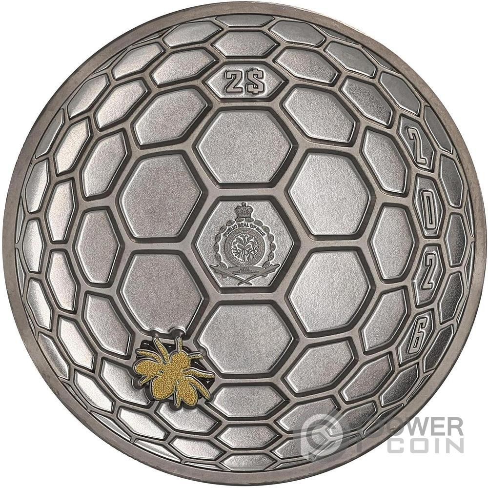 BEE Bionic Genesis 2 Oz Silver Coin 2$ Niue 2026