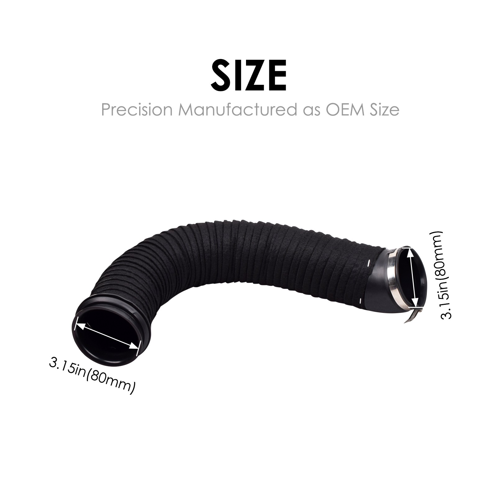 For 2006-2011 Chevrolet HHR Air Cleaner Intake Duct Tube Hose 2.2L 2.4L 15865168