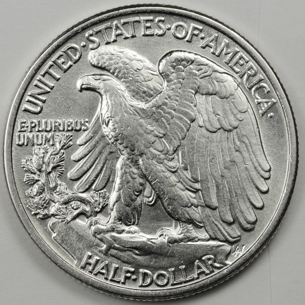 1947-p Walking Liberty Half. B.U. 83893 (Inventory E)