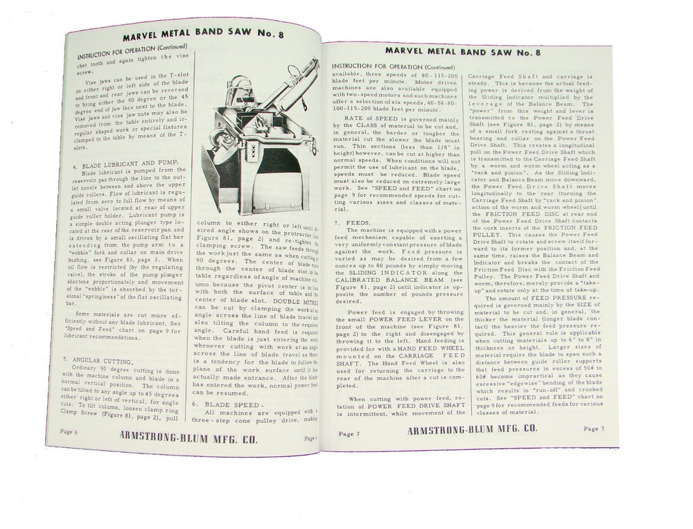 Marvel Series 8 Installation, Operation, & Maintenance Manual #112A