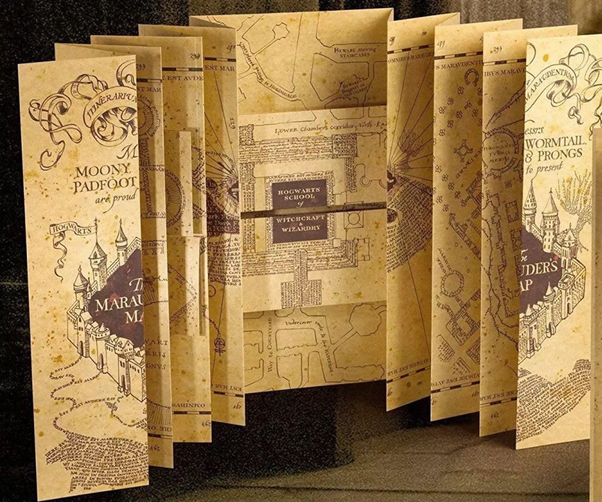 HARRY POTTER The Marauder’s Map (Brand New And Sealed) Warner Bros.