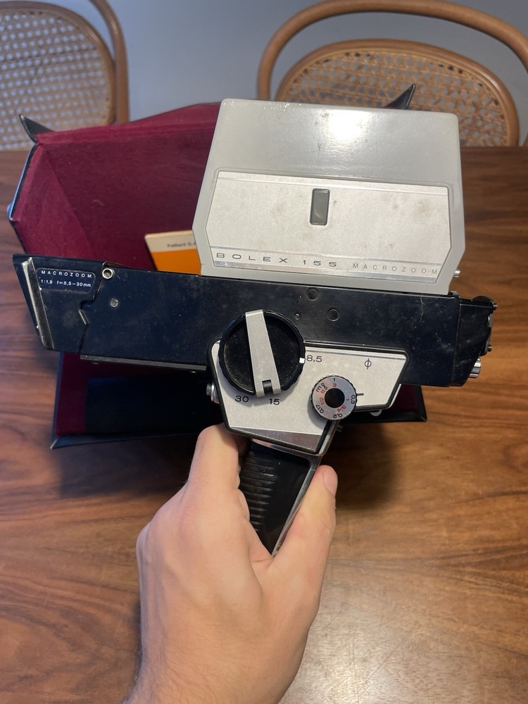 SUPER 8 BOLEX 155 MACROZOOM CAMERA