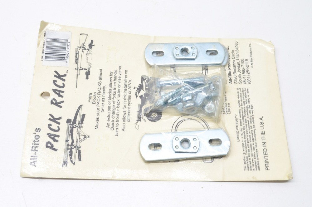 All Rite EB2F Flat Mount Blocks Replacement Kit NOS