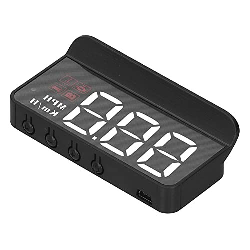 OBD2 HUD Multi Function Gauge with Alarm, Reminder for Speed, Temperature,