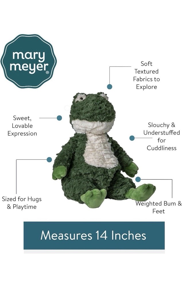 NWT Mary Meyer Again Friends Frog