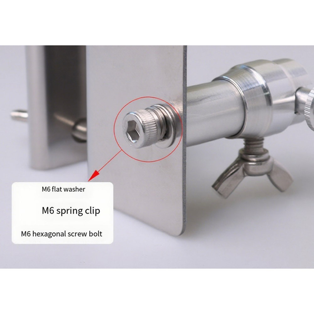Adjustable Gutter Mount Bracket Stainless Steel for Arlo and For Eufy Devices